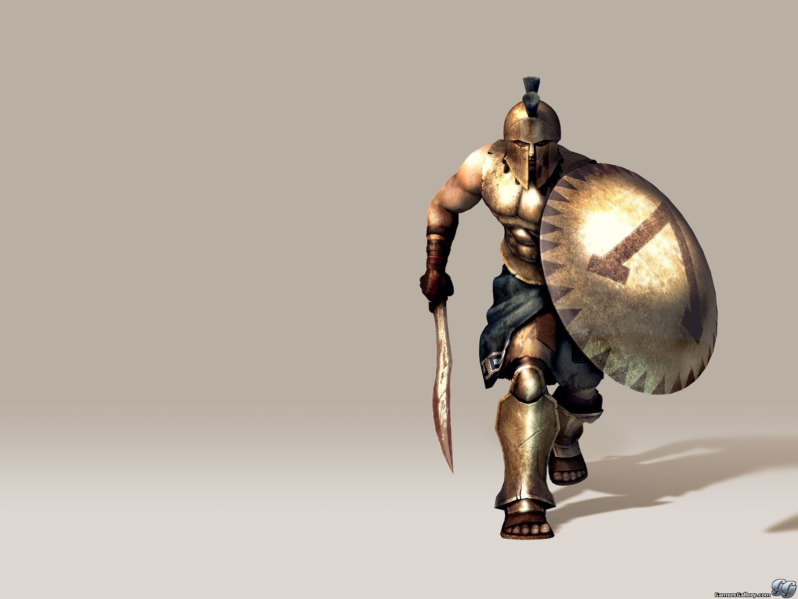 Gamers Gallery Spartan Total Warrior Classic Wallpaper