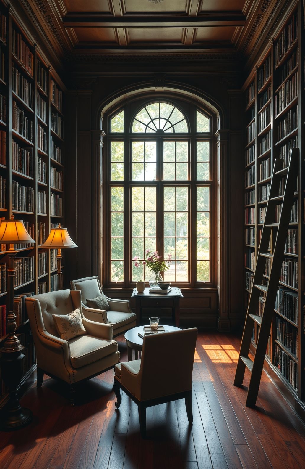 Library Wallpaper Image