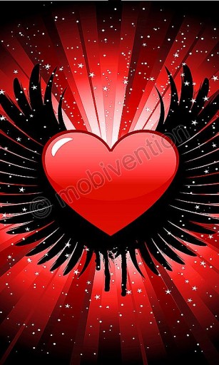 Get Cool Hearts Background Image To Style Your Home Screen With This