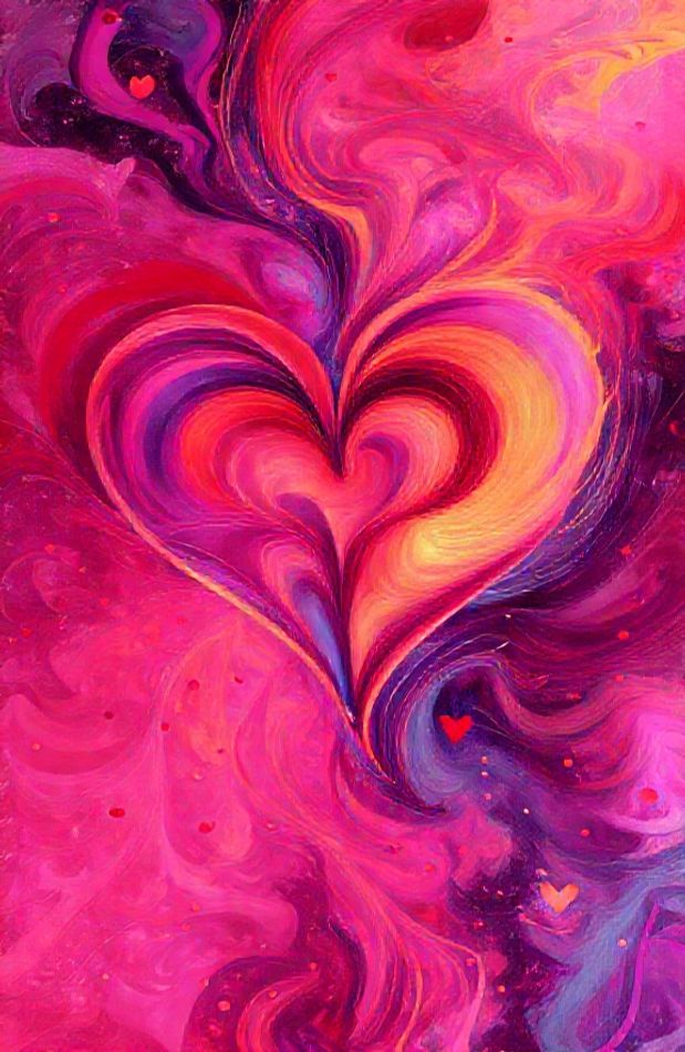 Heart HD Wallpaper In Full Screen