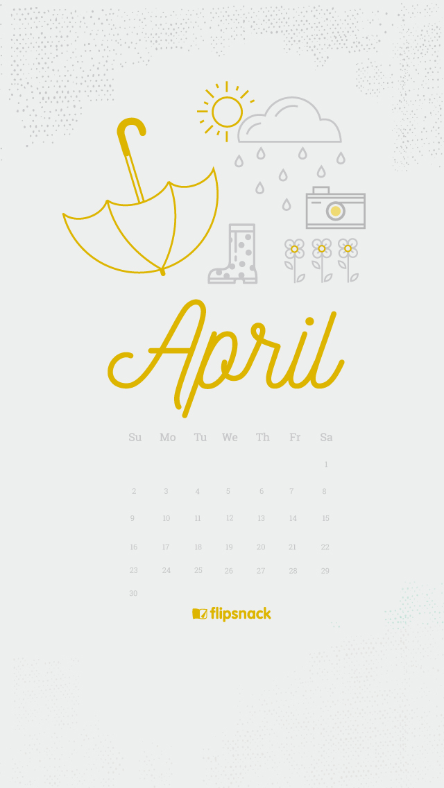 Bie April Wallpaper Calendar Desktop Background