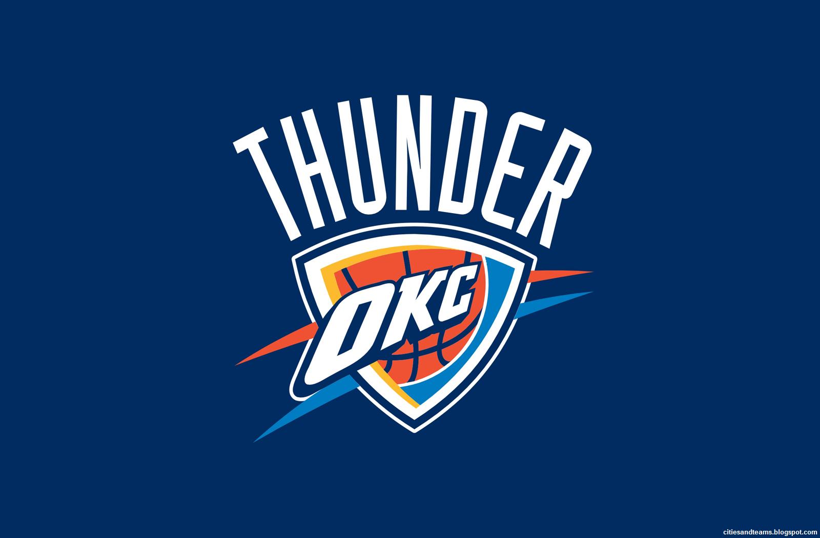  Oklahoma City Thunder NBA 2012 Finalist OKC Logo HD Desktop Wallpaper