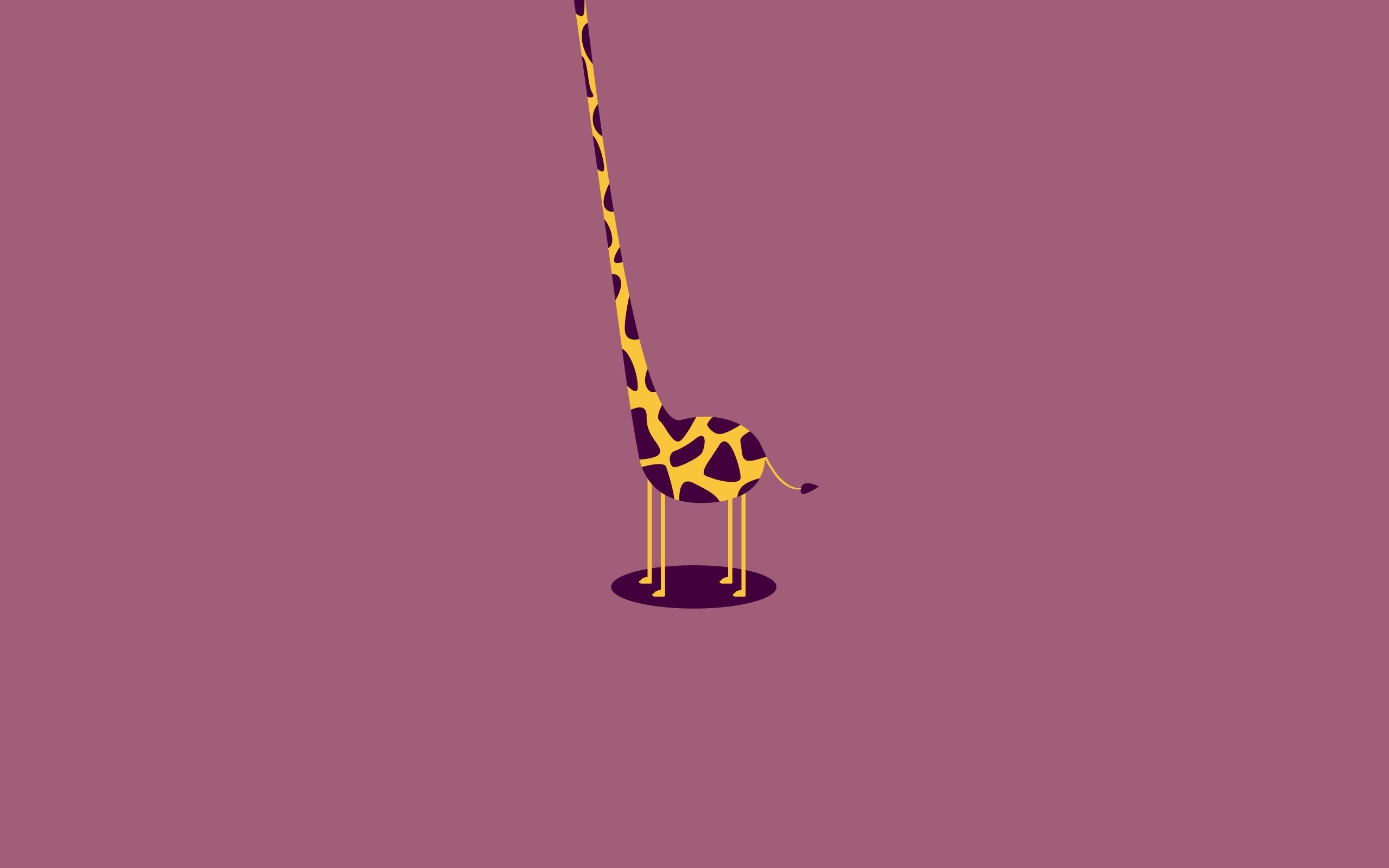 Giraffe Desktop Wallpaper Stretching Background