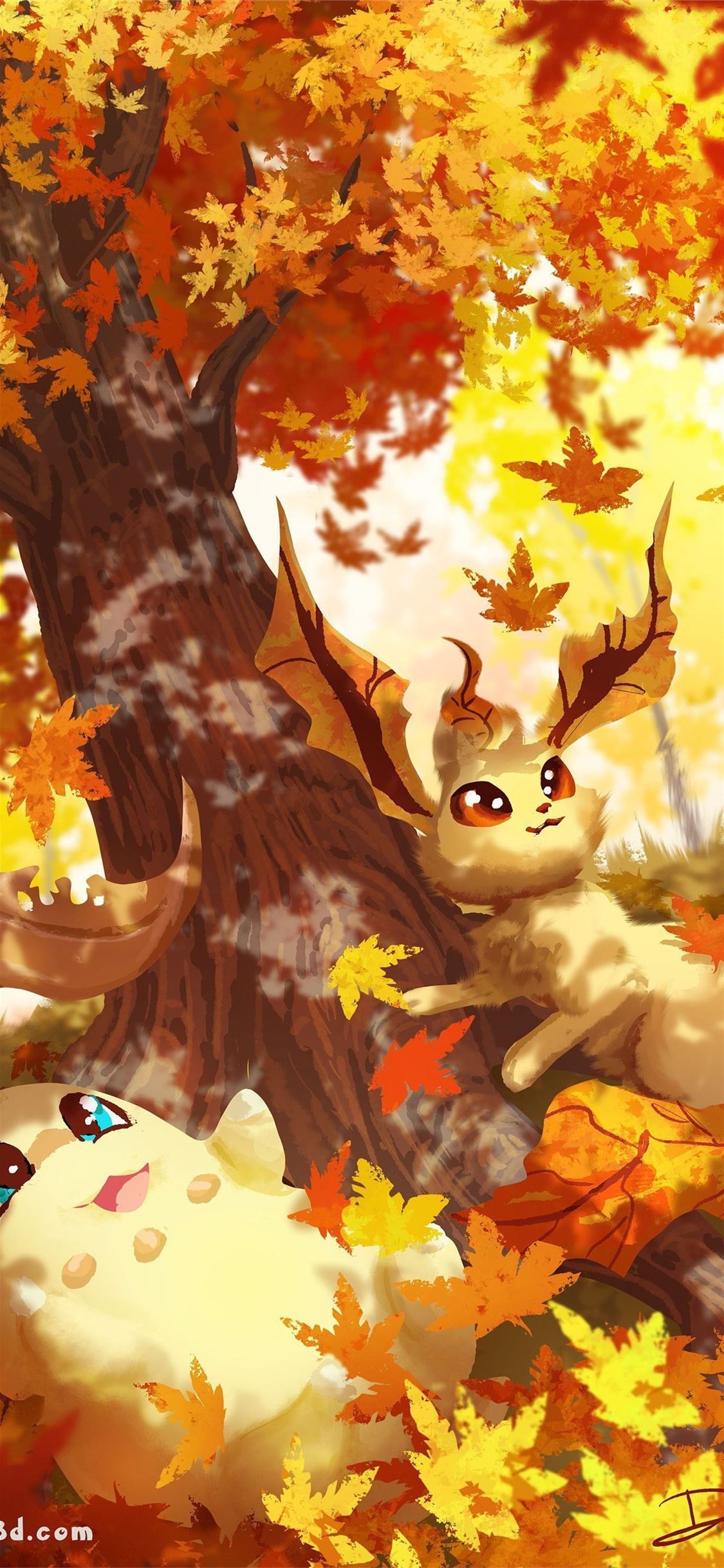 Pokemon Yellow iPhone Wallpaper