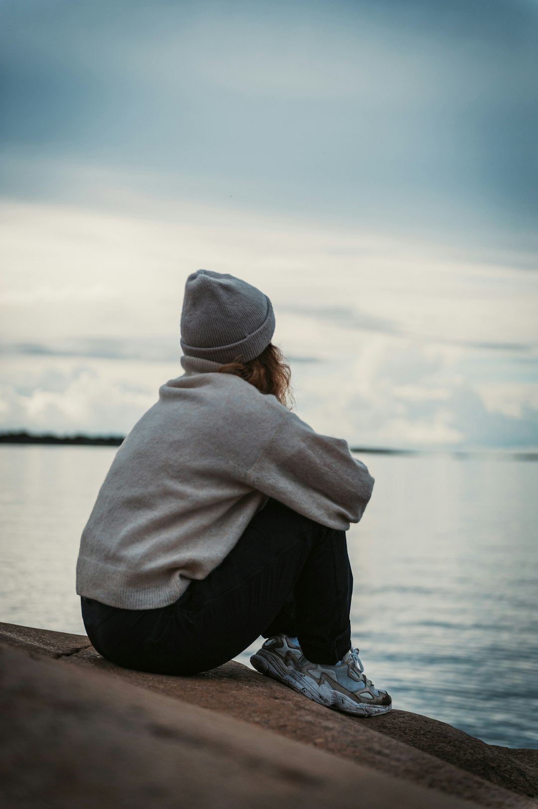 Sitting Alone Picture Wallpaper