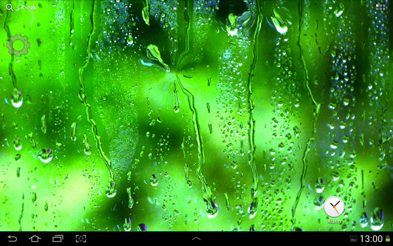 Rain Appling Live Wallpaper Features Scene On Your Device Home