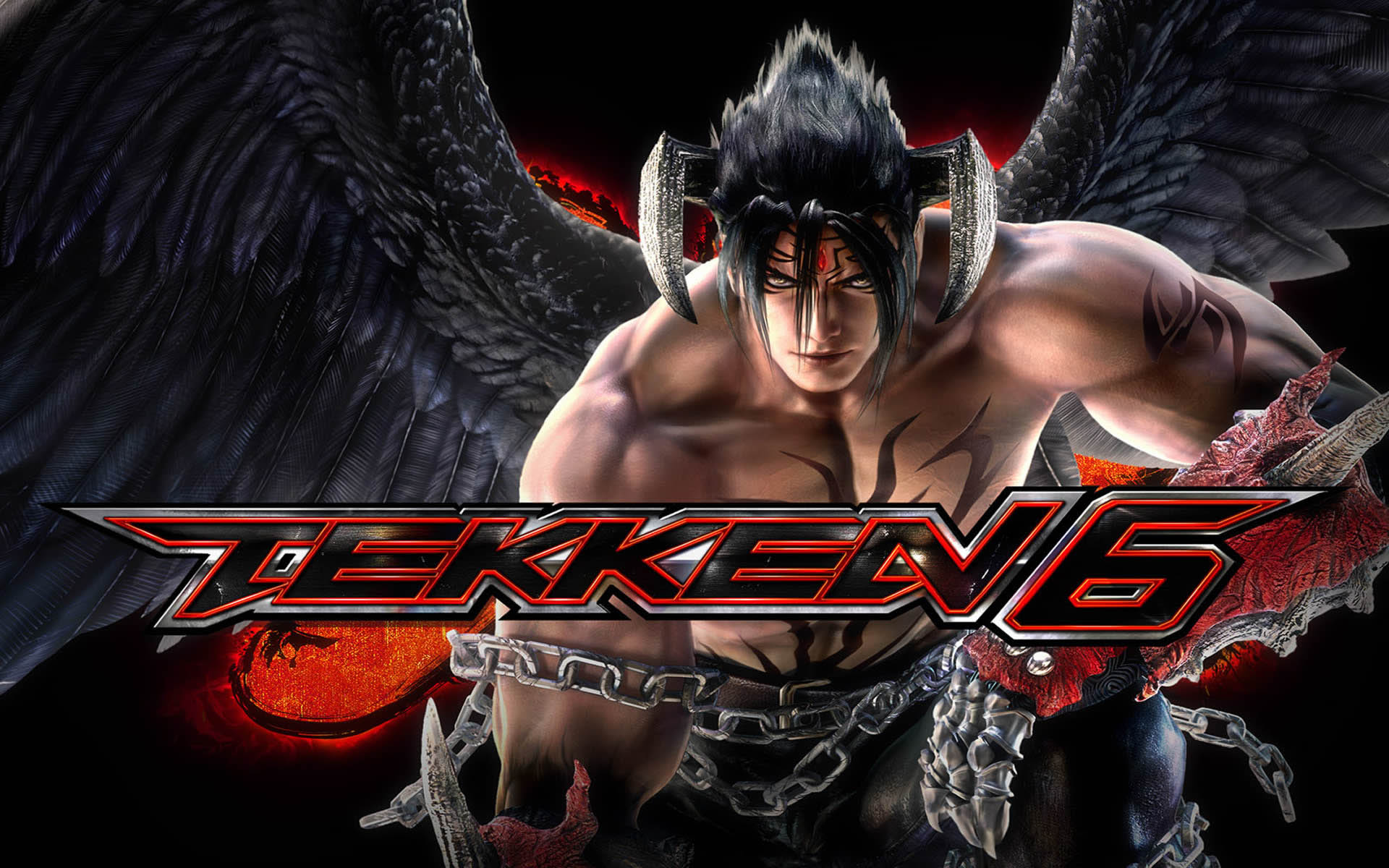 Devil Jin Fighting Games Wallpaper Image Featuring Tekken