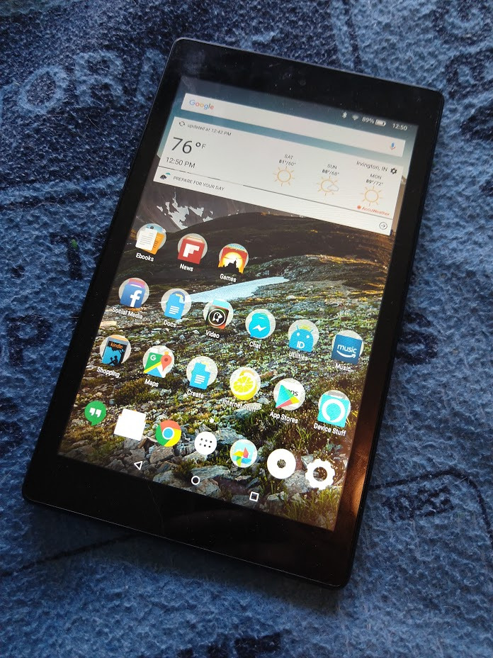how to change launcher kindle fire 10.5.1