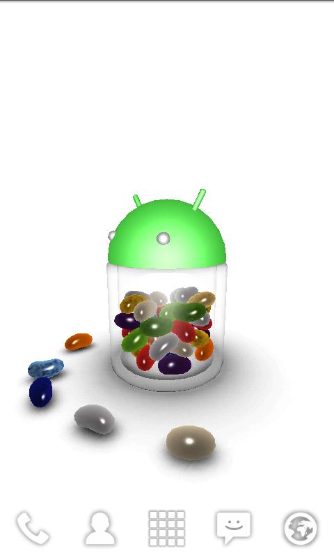 3d Jelly Bean Live Wallpaper Android Apps On Google Play