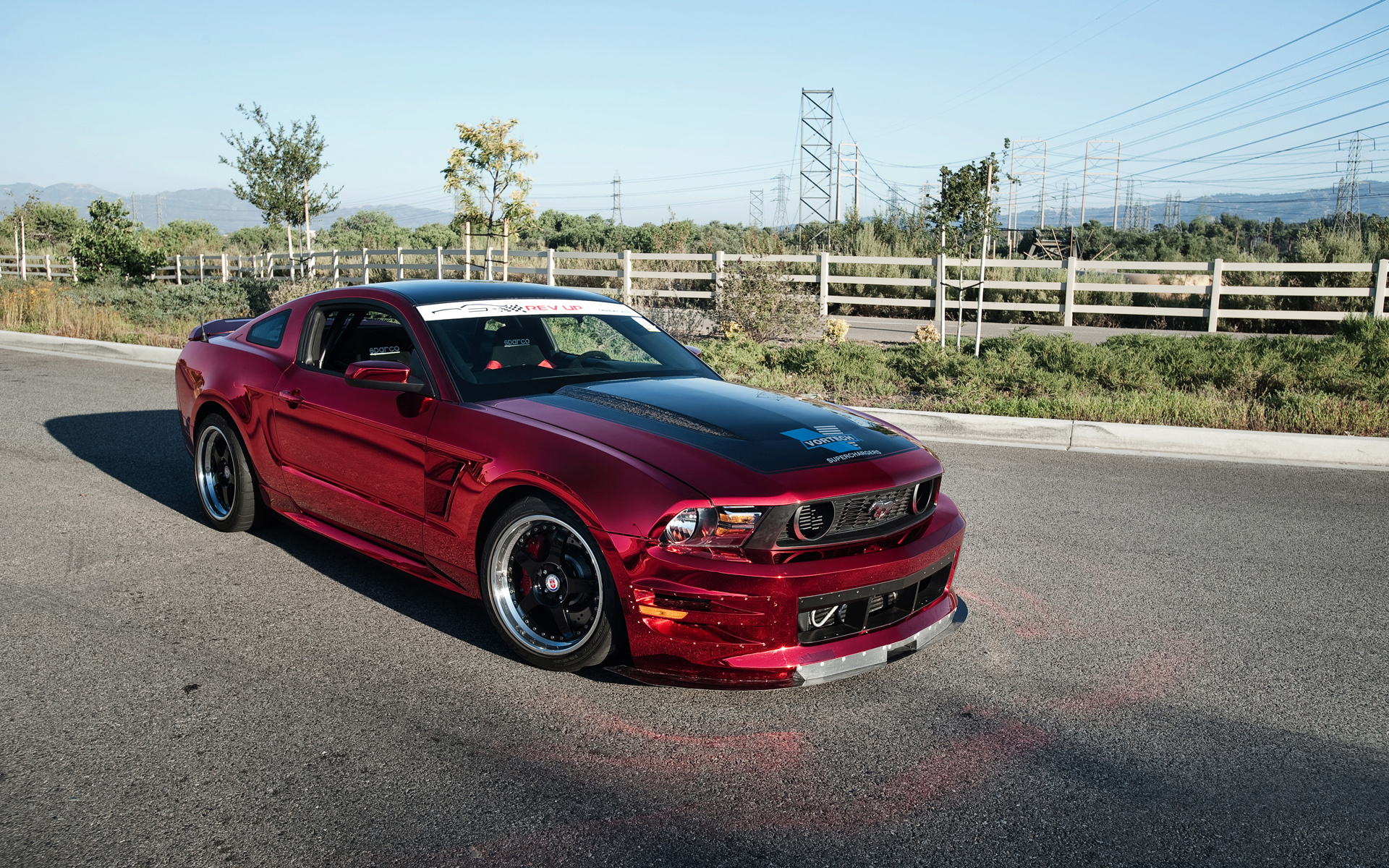 Mustang Racing Car Wallpaper HD