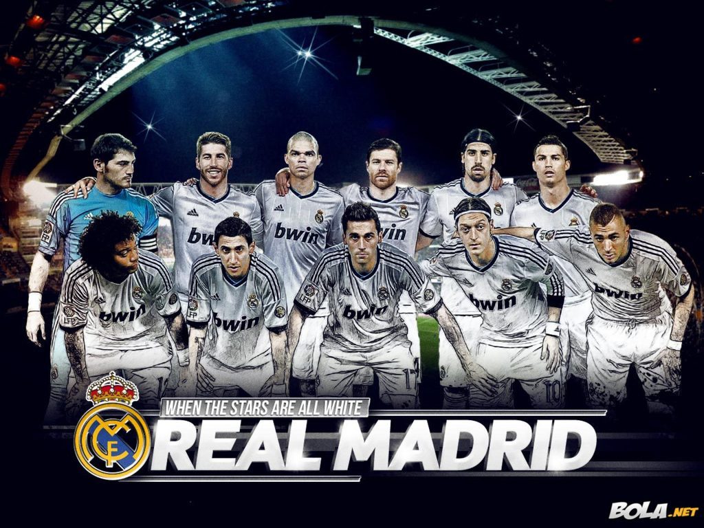 Real Madrid Team Squad Wallpaper HD Football