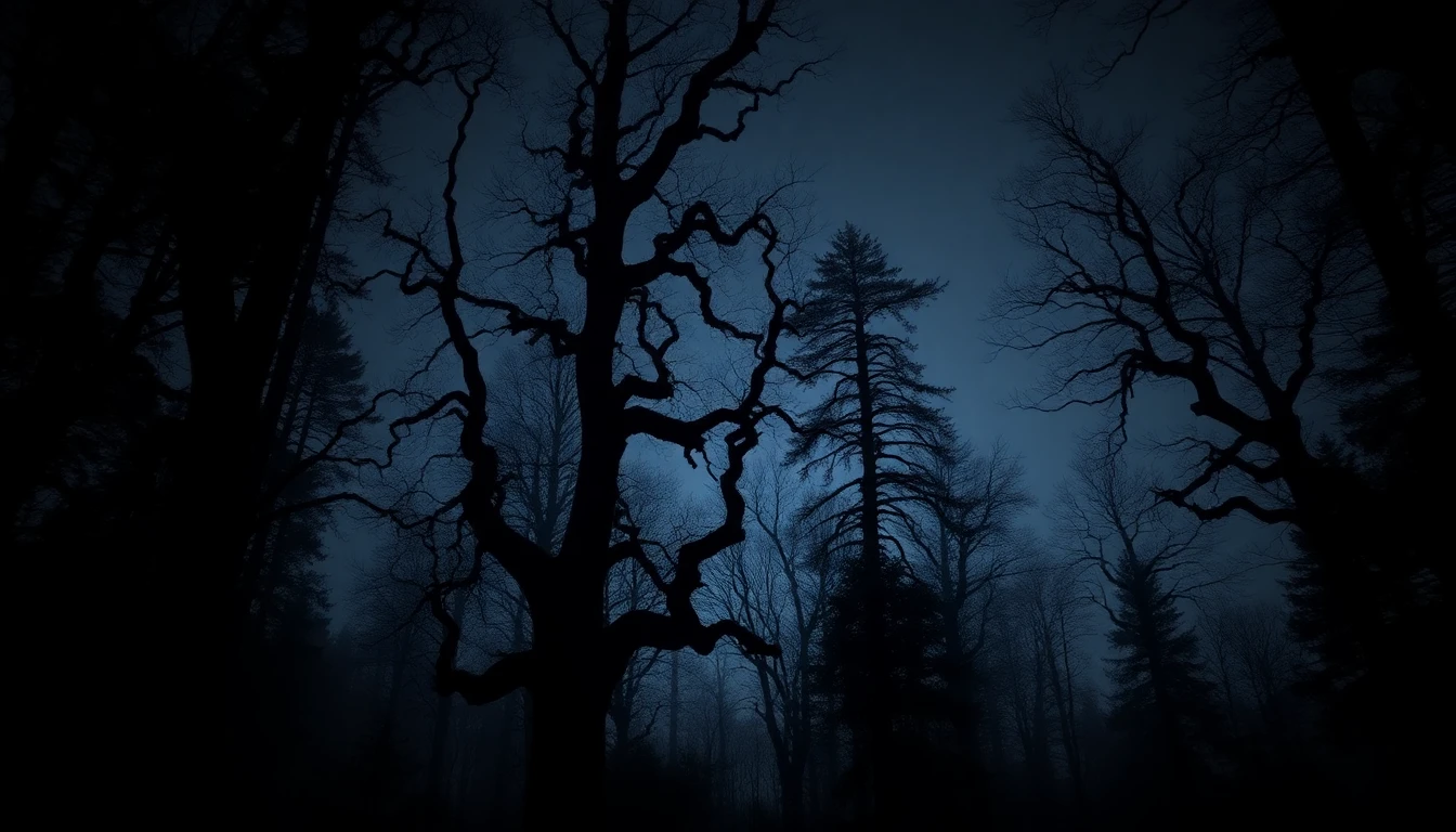 Dark Woods Wallpaper