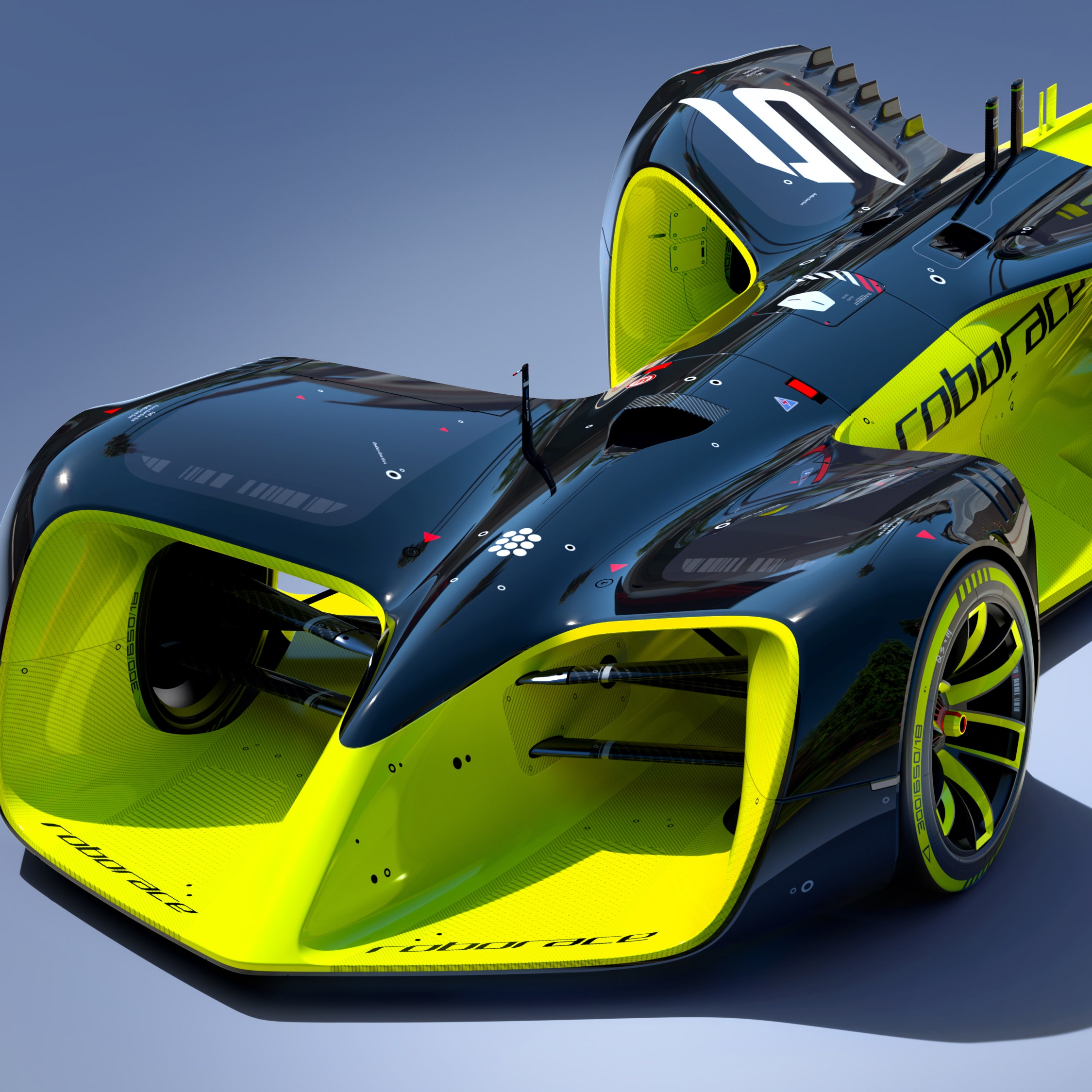 TRON Legacy Designer Unveils New Autonomous Formula E Race Car