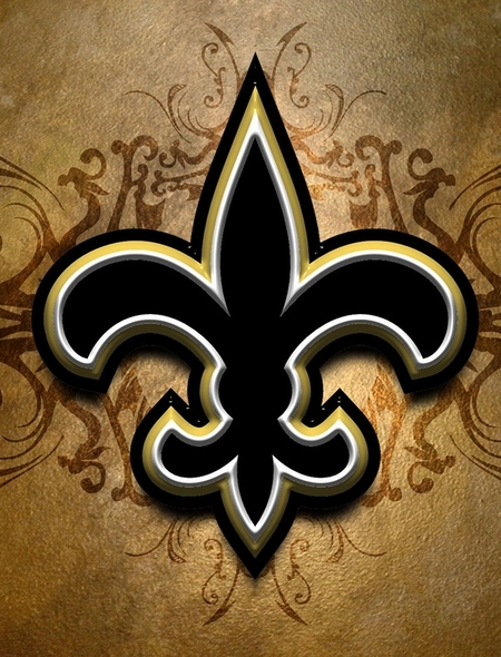 New Orleans Saints Fleur De Lys Wallpaper For iPhone