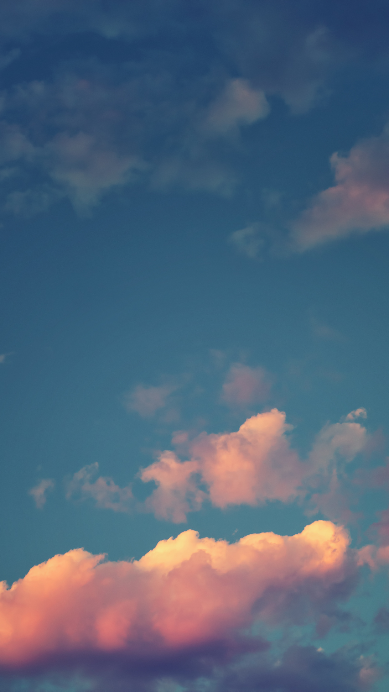 white clouds and blue sky during daytime iPhone Wallpapers Free Download