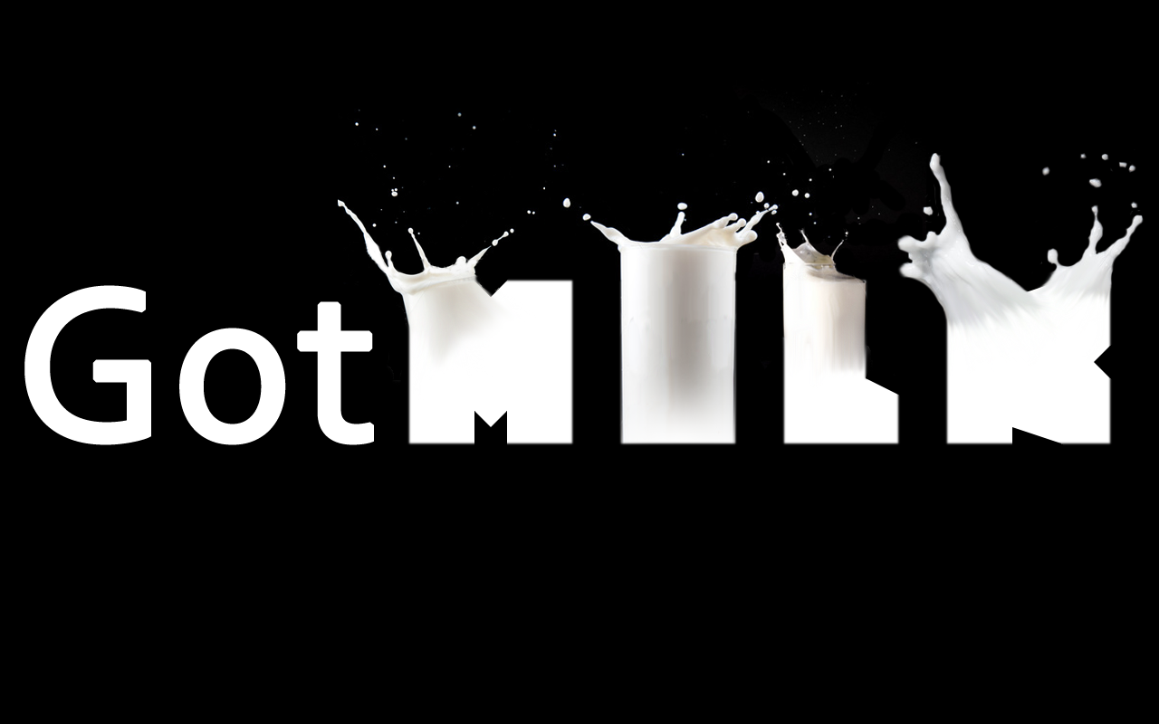 Got Milk Logo Cow Got milk
