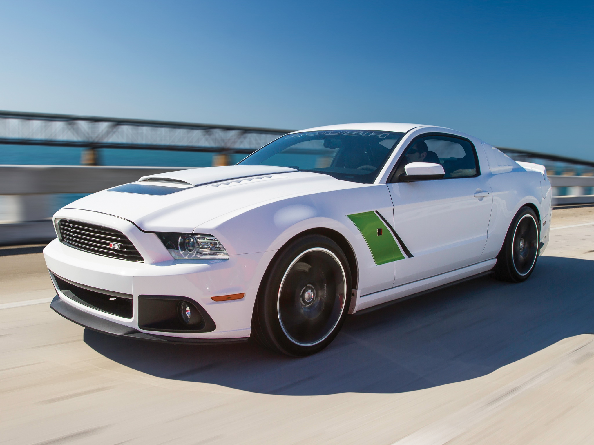 Roush Ford Mustang Stage Muscle Wallpaper