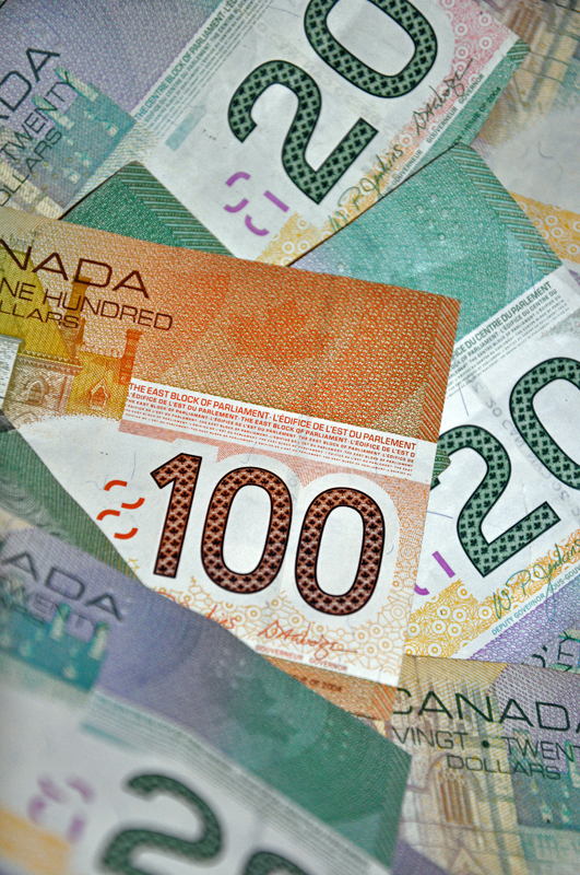 Cool Canadian Money Background