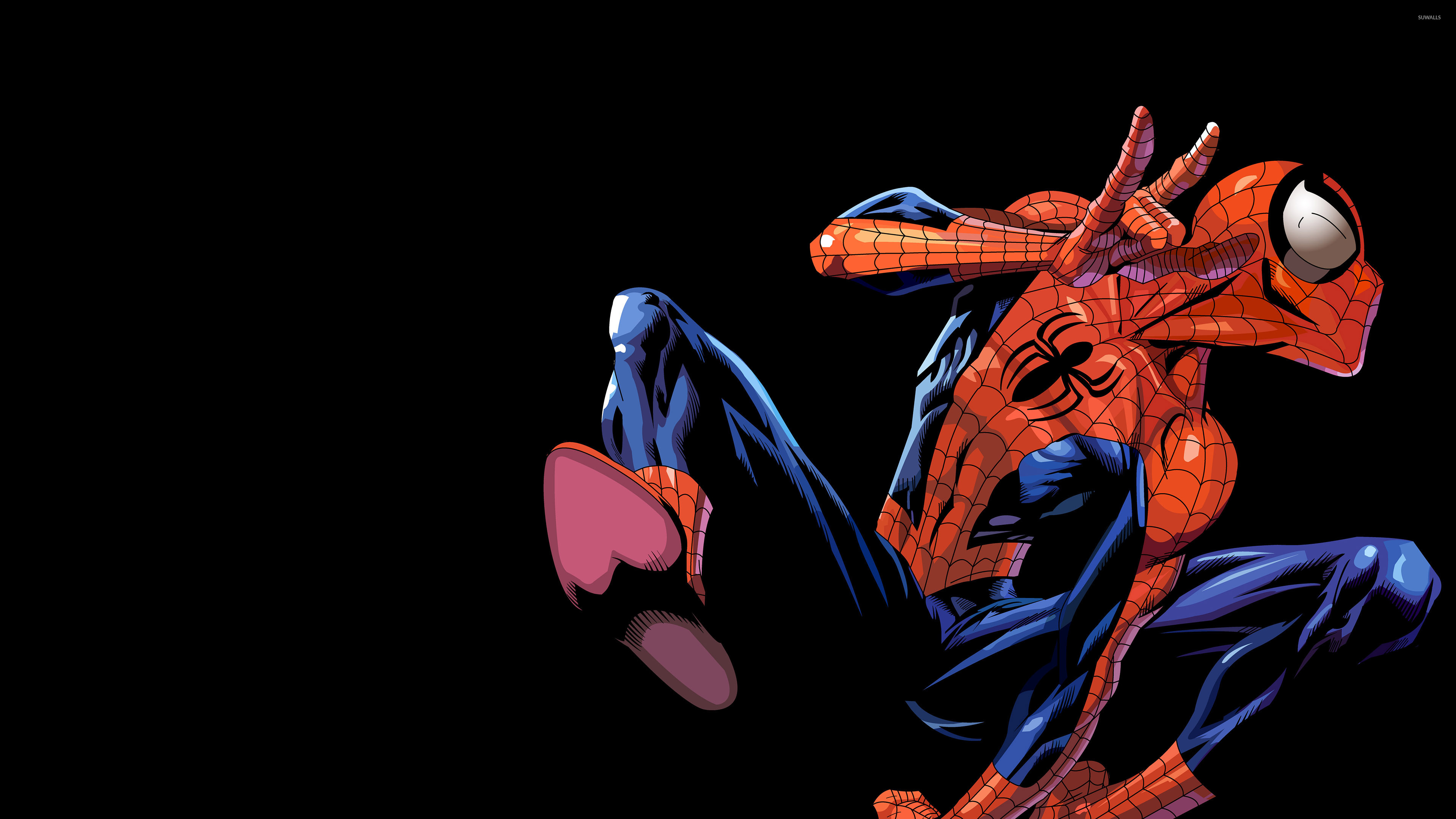 Spider Man in the air wallpaper   Comic wallpapers   50882