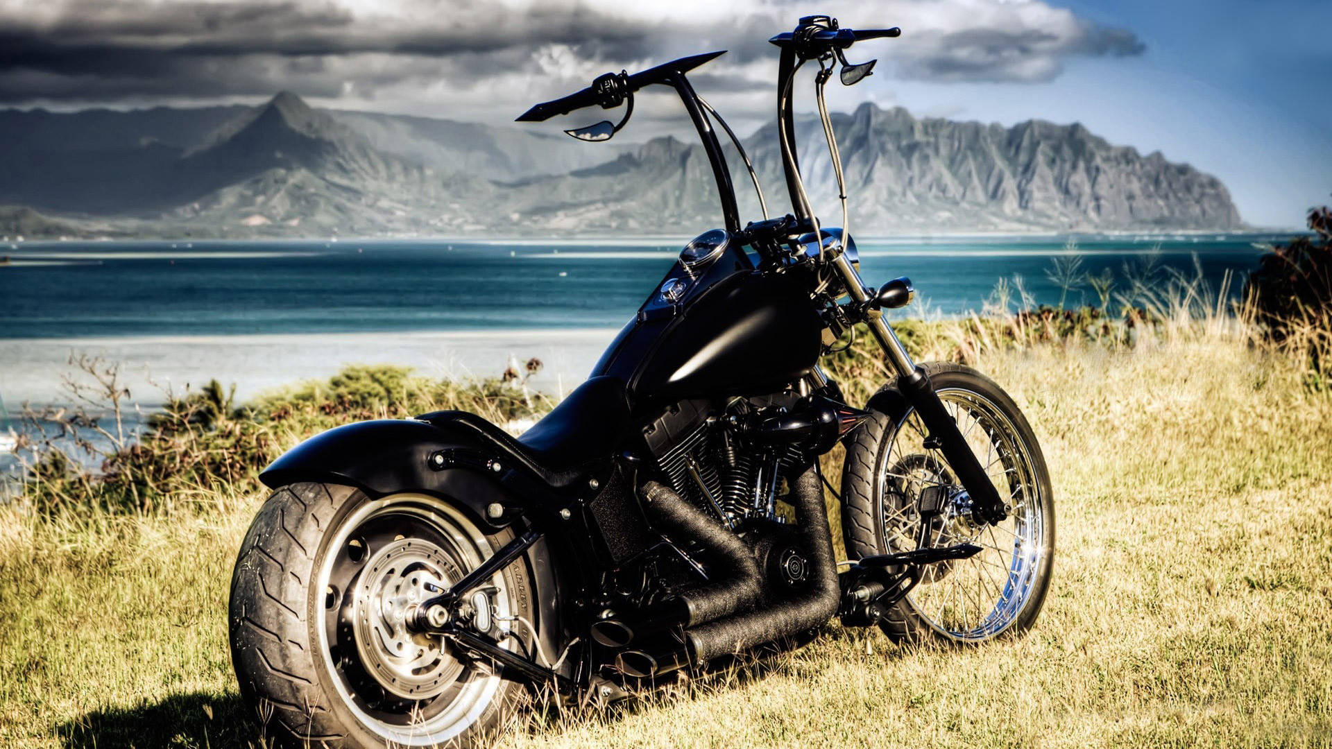 Chopper Motorcycle Wallpaper