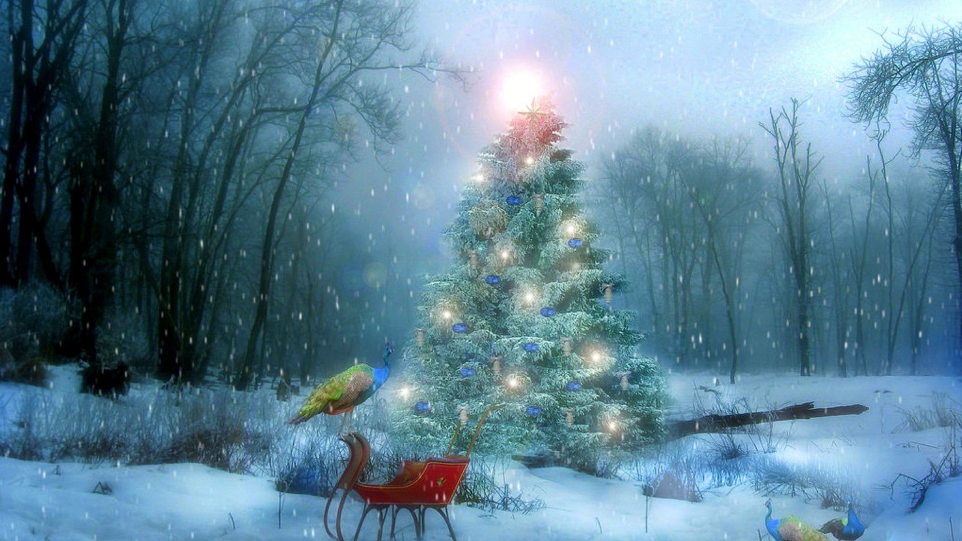49 Christmas Scenery Wallpapers on WallpaperPlay