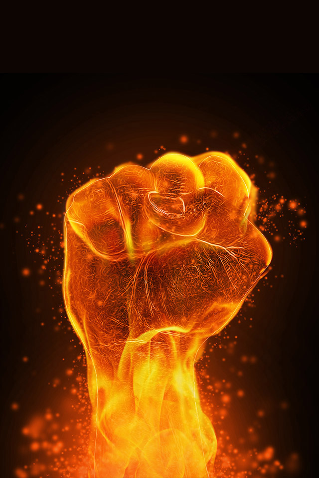 Power Fire Ipod Touch Wallpaper Background And Theme