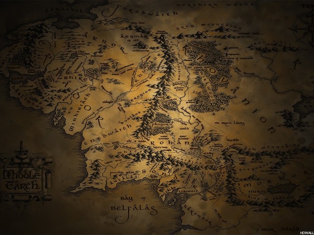 Middle Earth Map Wallpaper For Mac And Windows Cute