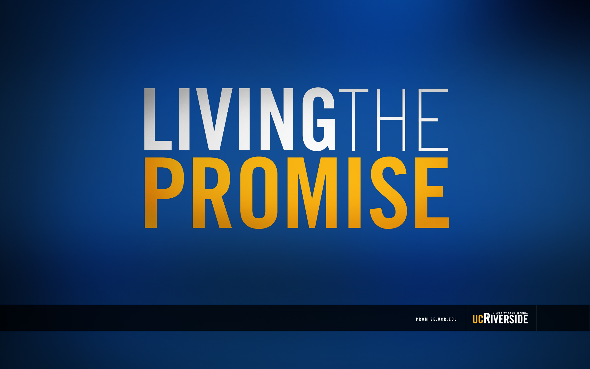 Ucr Living The Promise Events Media