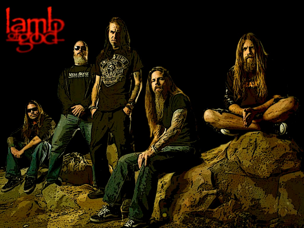 Lamb Of God Members HD Wallpaper American Metal Band