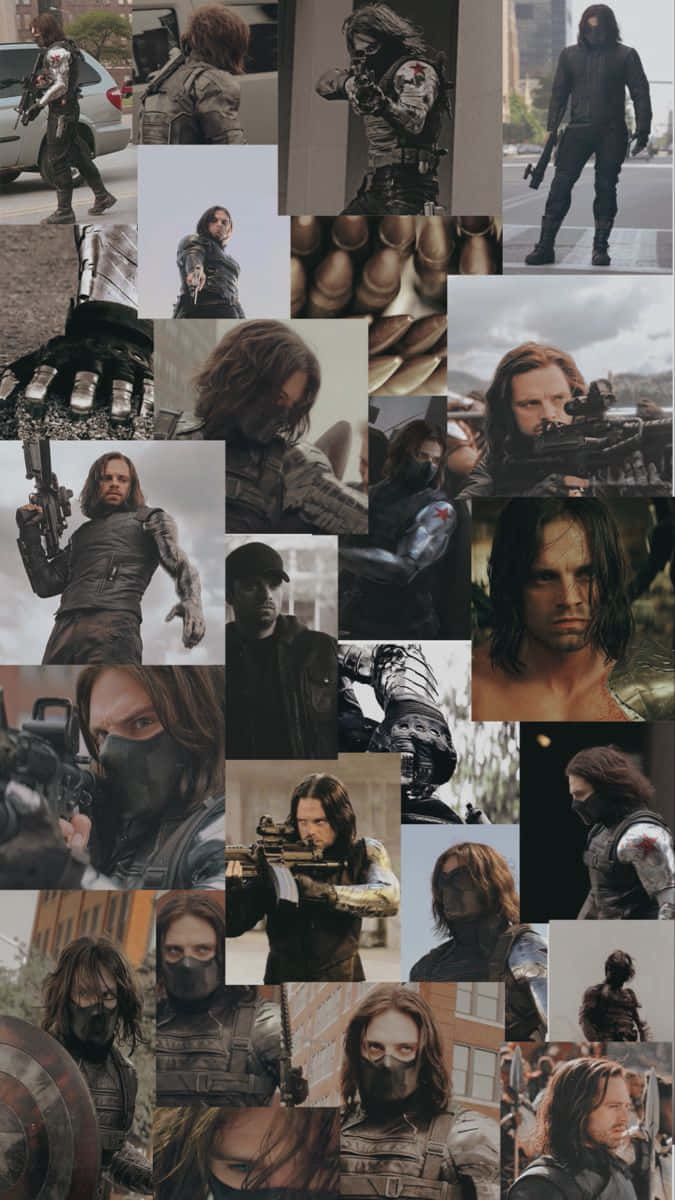 Get This Sleek Bucky Barnes iPhone To Stay Connected With Your Wallpaper