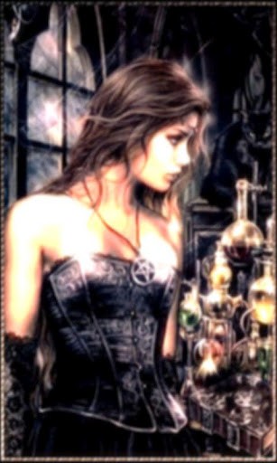 Bigger Wiccan Girl Live Wallpaper For Android Screenshot