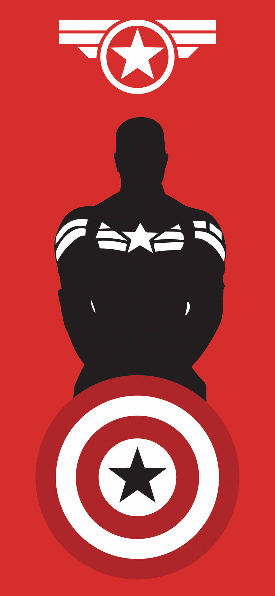 Captain America Shield Wallpaper