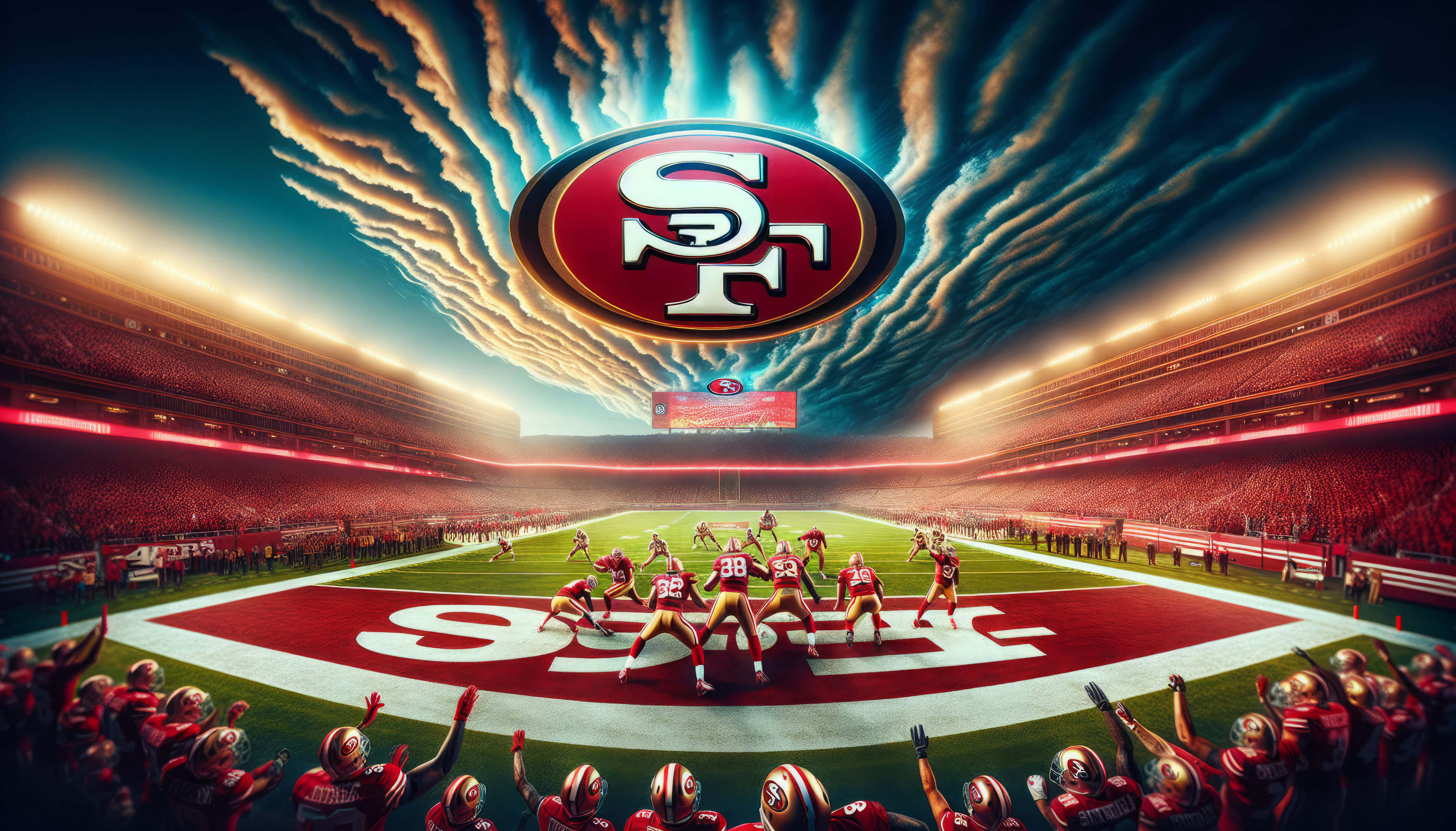 San Francisco 49ers HD Stadium Wallpaper By Quantumcurator