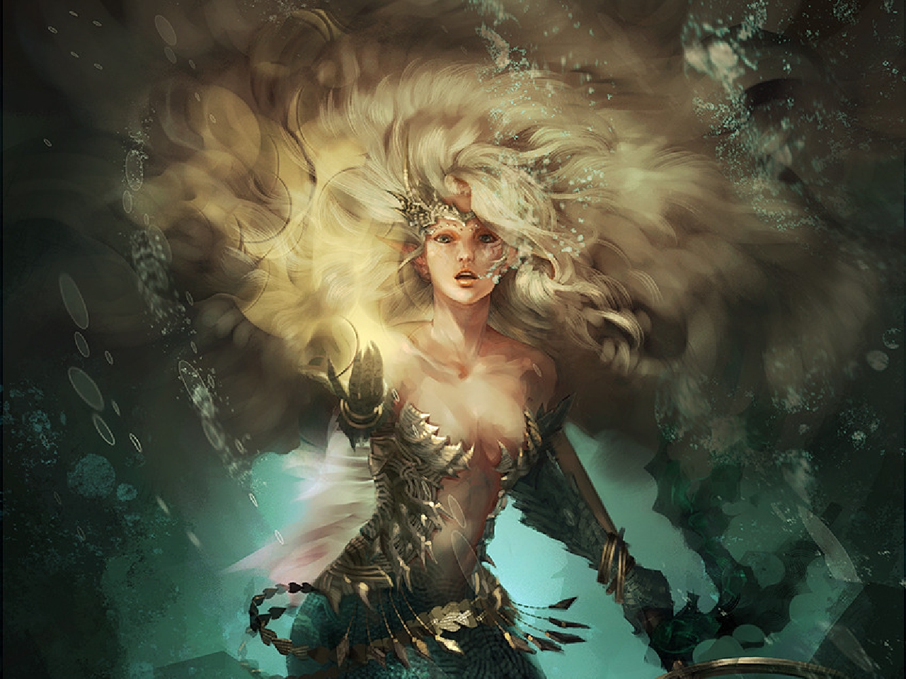Fantasy Mermaid Wallpaper