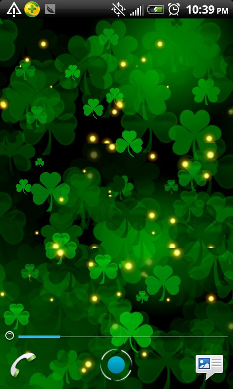 Shamrock Live Wallpaper Android