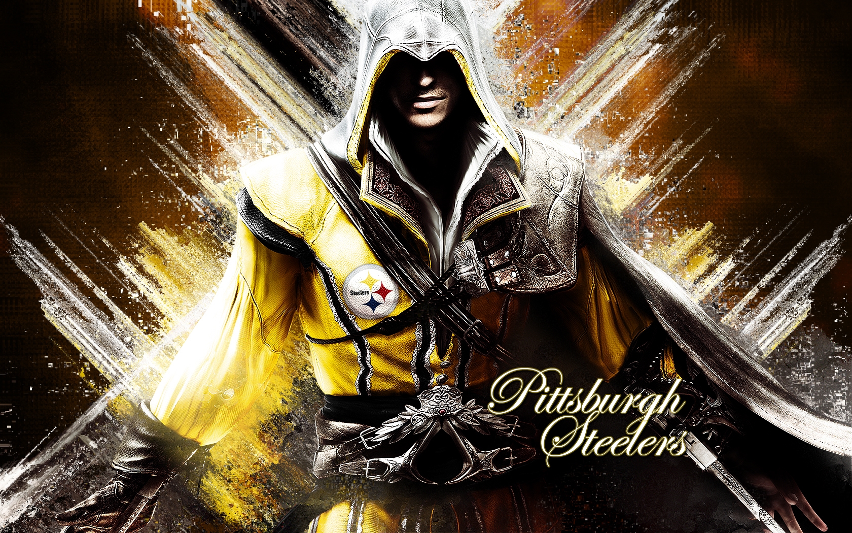 Assassin S Creed Pittsburgh Steelers Fan Wallpaper