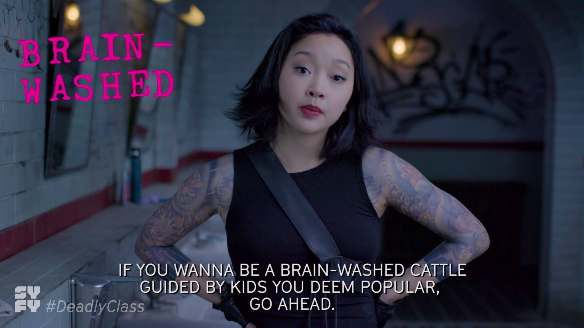 Deadly Class Killer Advice 2 When it comes to fitting in at