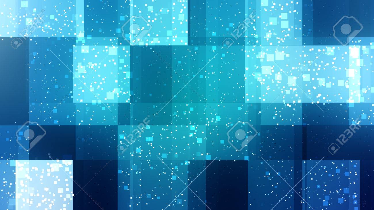 Abstract Boxes And Particles Background Which Is 8k HD At 300dpi