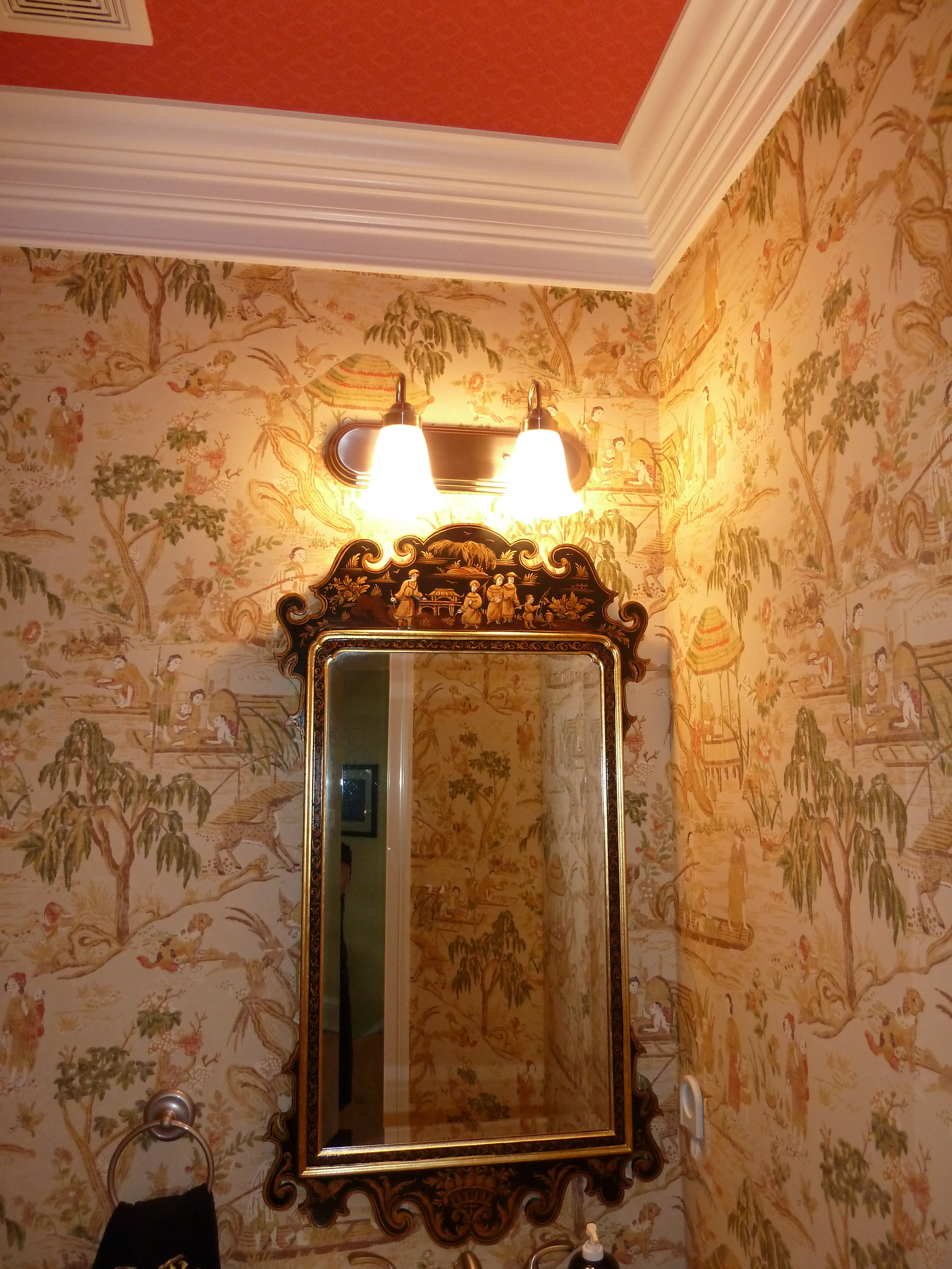 [46+] Contemporary Wallpaper Borders for Bathrooms on WallpaperSafari