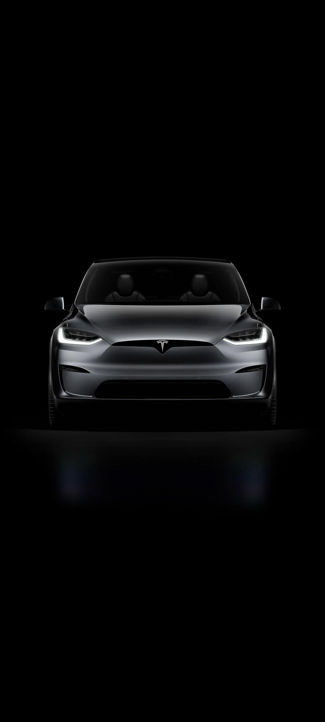 Wallpaper Id Vehicles Tesla Model X Plaid Phone