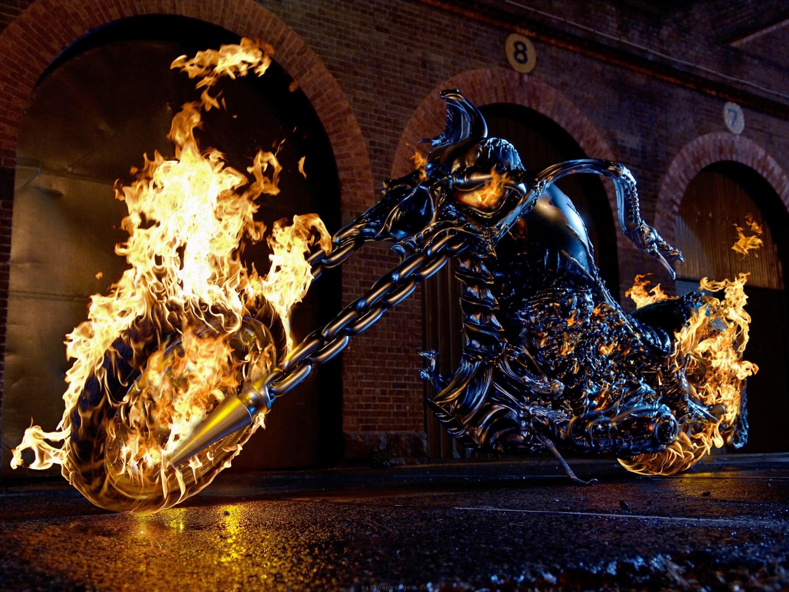 70+] Ghost Rider Bike Wallpapers - WallpaperSafari