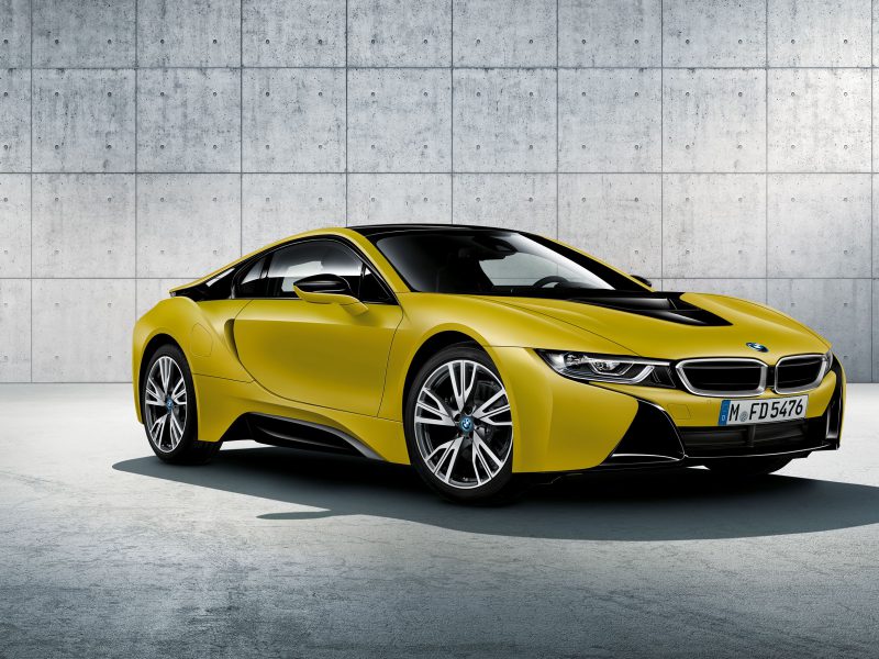 Bmw I8 Frozen Yellow Edition Live Wallpaper