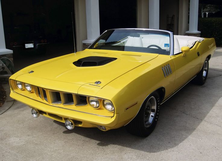 Hemi Cuda Convertible My Dream Car I Want To Be Buried In This