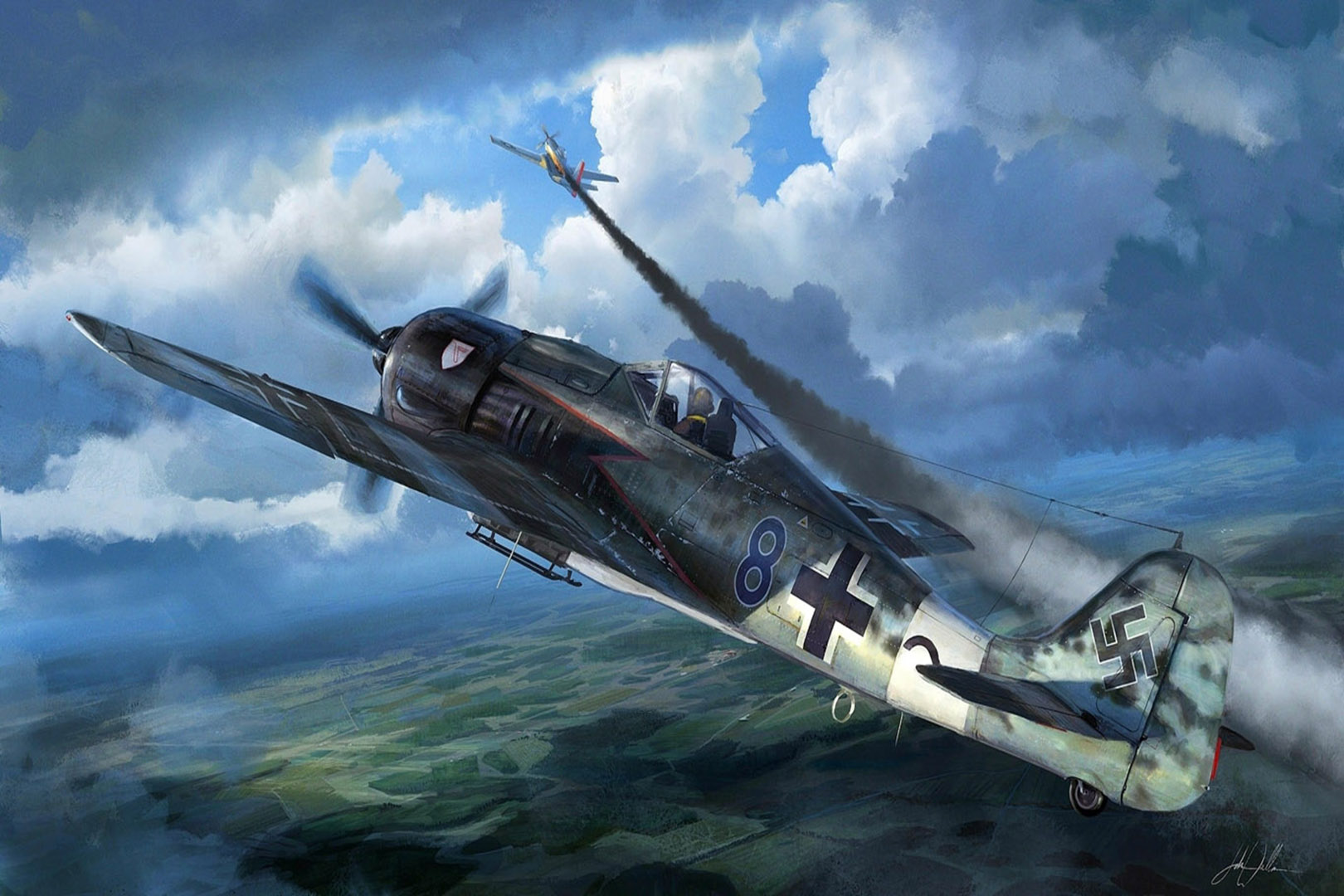 WWII Plane Wallpaper - WallpaperSafari