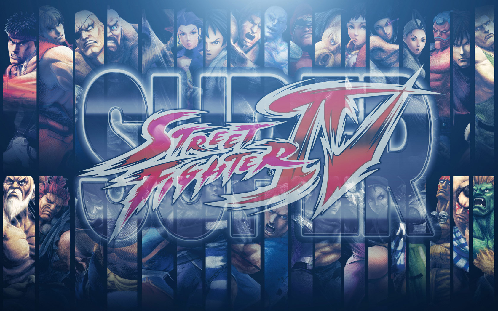 Super Street Fighter Wallpaper Collage By Bosslogic