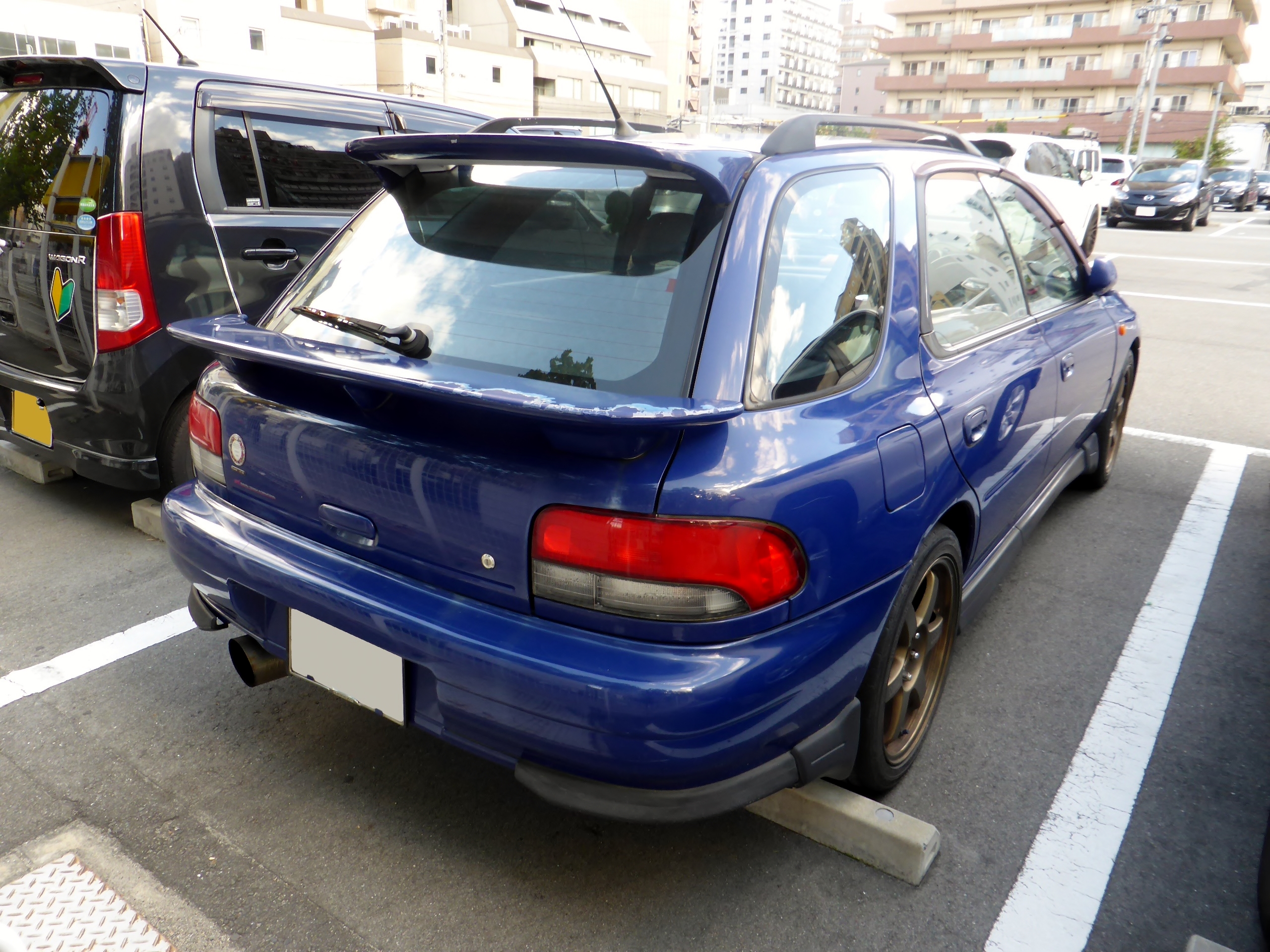 File Subaru Impreza Sportswagon Wrx Sti Ver Vi Gf8 Rear Jpg