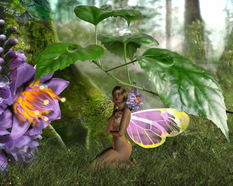 Download Blossom Fairy screensaver Free Trial   Sexy magical Fairy is