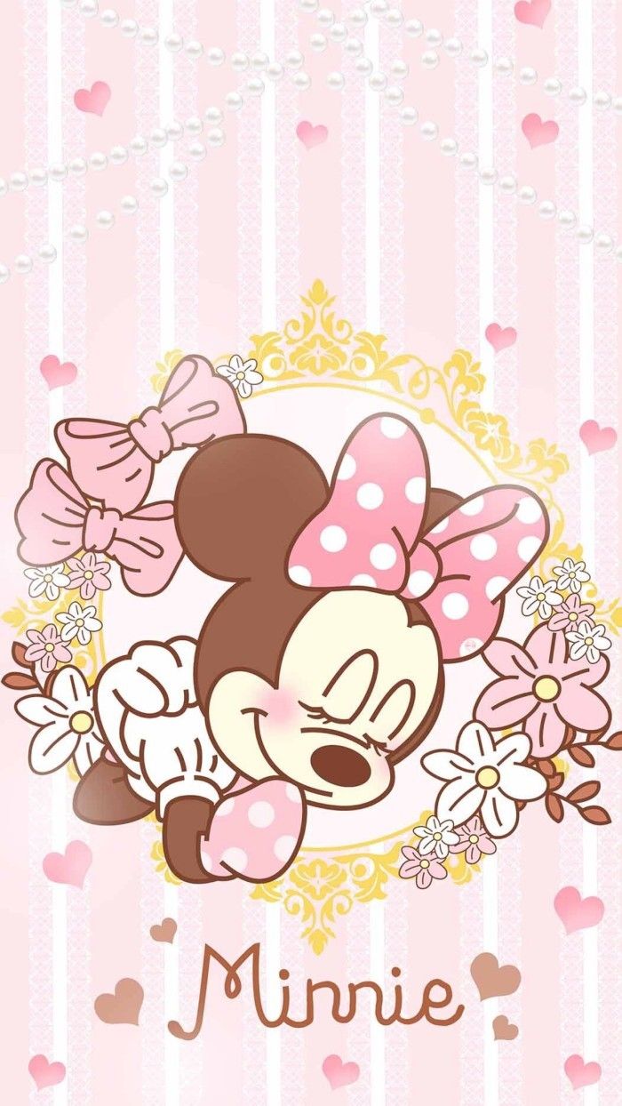 Pink Minnie Mouse Wallpaper