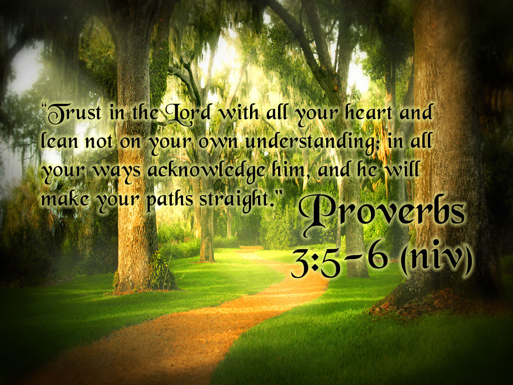 Proverbs 3 5 6 Wallpaper WallpaperSafari