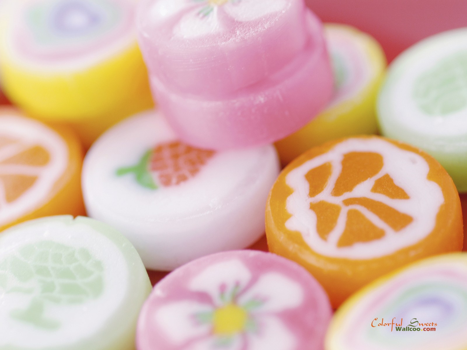 Colorful Sweets And Candies Romantic Sweet Candy